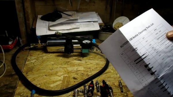 Приспособление для промывки форсунок от AUTOOL. Посылка из Китая