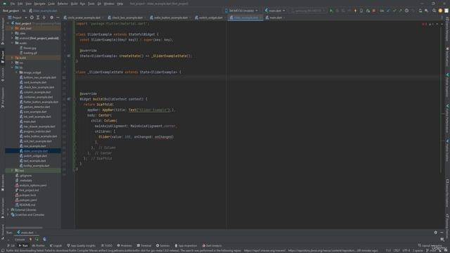 12 глава 26. Slider Widget Part-1 смотреть онлайн