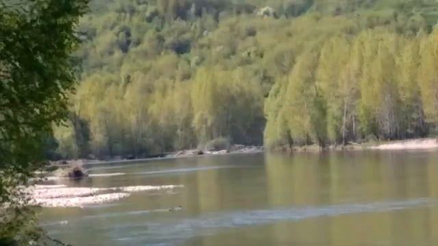р. Бухтарма. Хорошее место для отдыха. смотреть онлайн