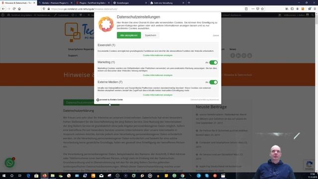 ? Cookies? Schon wieder die blöden Cookies ? Eine geniale Wordpress Lösung mit Borlabs Cookie 2. ?? смотреть онлайн