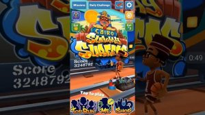 Сабвей Серф как сделать большой рекорд