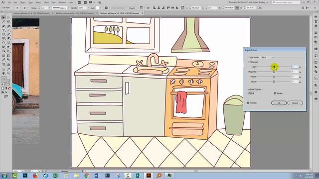 Illustrator - Adjust Hue, Saturation, Brightness, and more смотреть онлайн