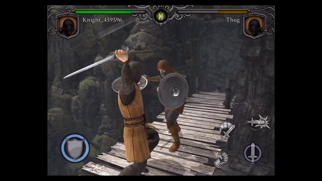 Knights Fight: Medieval Arena IOS Gameplay смотреть онлайн