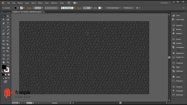 How to Create Leather Texture in Illustrator смотреть онлайн