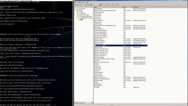 Installing BloodHound on Windows Server Tutorial смотреть онлайн