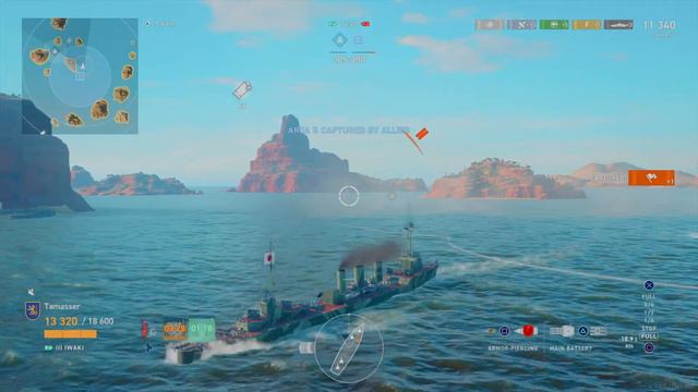 World of Warships - Ranked Duel Iwaki - Giussano смотреть онлайн