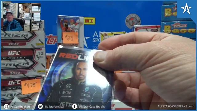 Mick Schumacher RC Refractor Auto & Lewis Hamilton Purple - 2021 Topps Chrome Formula 1 Box Break! смотреть онлайн