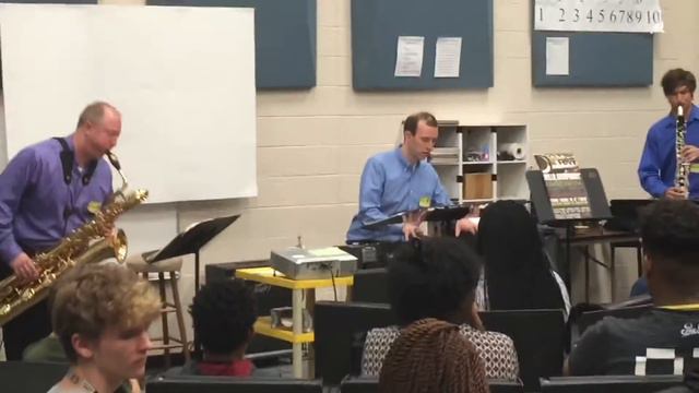 Aria by Eugene Bozza, Performed on Bari Sax with Bass Clarinet as duet смотреть онлайн