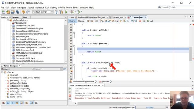 JavaFX, NetBeans, SceneBuilder - Data Entry App - Part 08 - Improve Validation, Exception handling смотреть онлайн