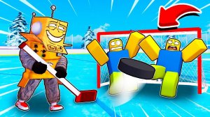 СТАЛ ЧЕМПИОНОМ МИРА ПО ХОКЕЮ ЗА 5 МИНУТ! НУБ И ПРО ВИДЕО ROBLOX