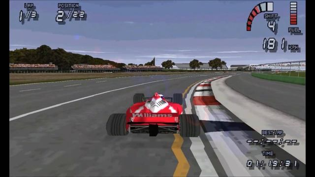 F1 98 ps1 gameplay: Melbourne - Heinz-Harald Frentzen (Hard) смотреть онлайн