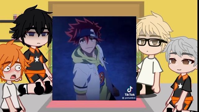 ☆Haikyuu react to M!y/n as Reki☆ смотреть онлайн