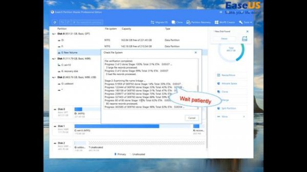 How to Check Disk and Fix Disk Errors | EaseUS Partition Master