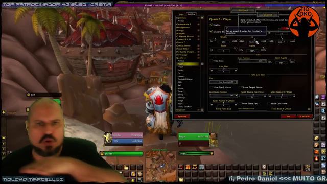 TioLoko | WOW O GUIA ADDONS #5 QUARTZ Addon Da Barra De Cast