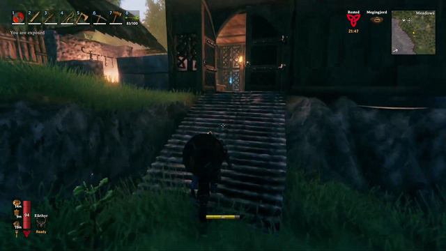 Valheim || Boyfriend & Girlfriend Plays Part 55 || Blind || PC || Testing and planning смотреть онлайн