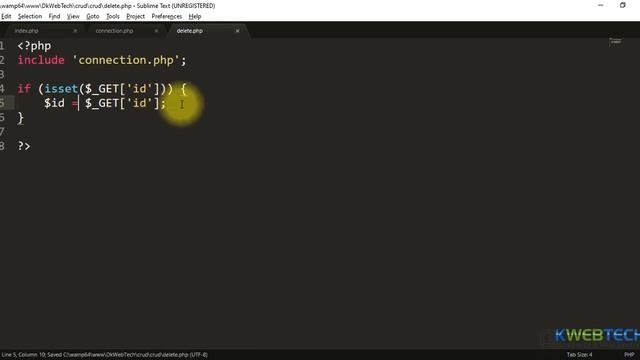 How to delete data using PHP MySQL in Hindi - 40 смотреть онлайн