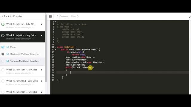 LEETCODE : Flatten a Multilevel Doubly Linked List [ USING STACKS ] смотреть онлайн