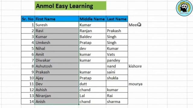 Excel Secret Tips_Text to Columns in Excel | How to Split Text in Excel #AnmolEasyLearning смотреть онлайн