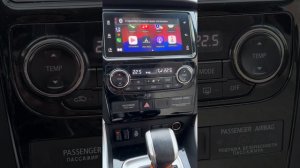 CarPlay Подключаем на Mitsubishi Pajero Sport 3 родная магнитола