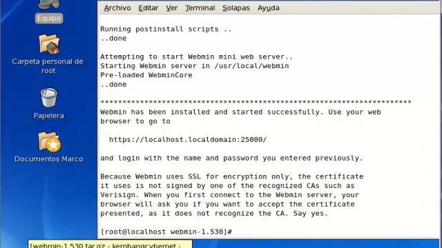 Administracion De Usuarios En CentOS mediante Webmin смотреть онлайн