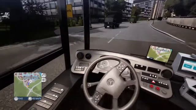 Bus Simulator route 5 to Astra Promenade [On PS4] смотреть онлайн