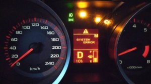 Ошибка abs и afs mitsubishi lancer 10