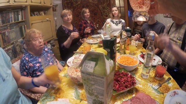 91-ый ДЕНЬ РОЖДЕНИЯ Анны Кирилловны! / 4 поколения! ОТМЕЧАЕМ! смотреть онлайн