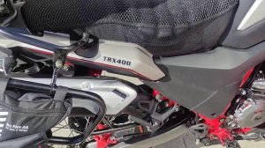 Глушитель от ТРХ 300 на Минск Гусь 400