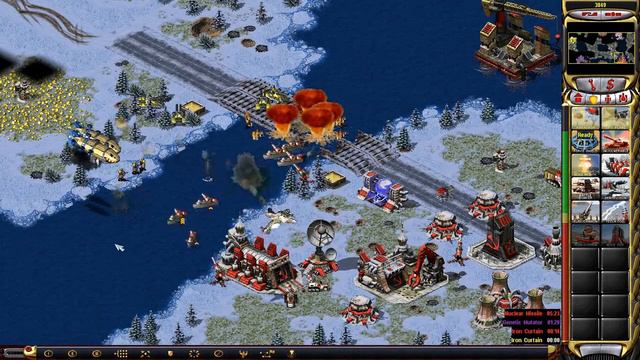 Red Alert 2 Yuri's Revenge Iraq vs 7 Random brutal superweapon смотреть онлайн