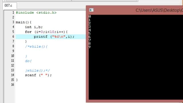 ฝึกพื้นฐานภาษาซี (C) 07 : คำสั่งทำซ้ำ (Loop) For, While, Do While смотреть онлайн