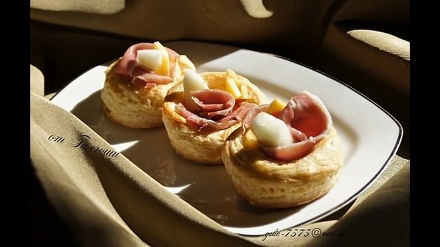 Холодные закуски мясные:Волованы смотреть онлайн