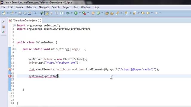 Total number of Radio buttons Selenium Java смотреть онлайн