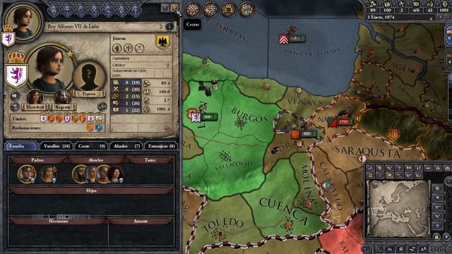 CK2 -Reino de León - Cap 3 - El torneo смотреть онлайн
