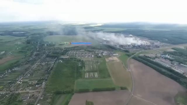 Жлобин БМЗ с высоты 500м смотреть онлайн