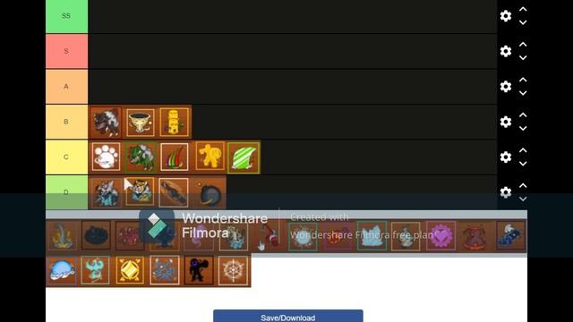 All Devil Fruits Tier List In King Legacy Roblox! смотреть онлайн