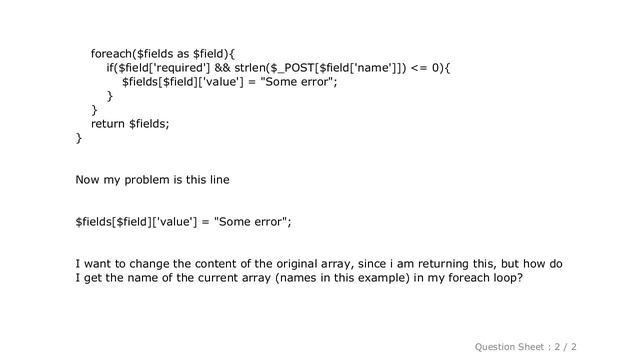 PHP : PHP foreach change original array values смотреть онлайн