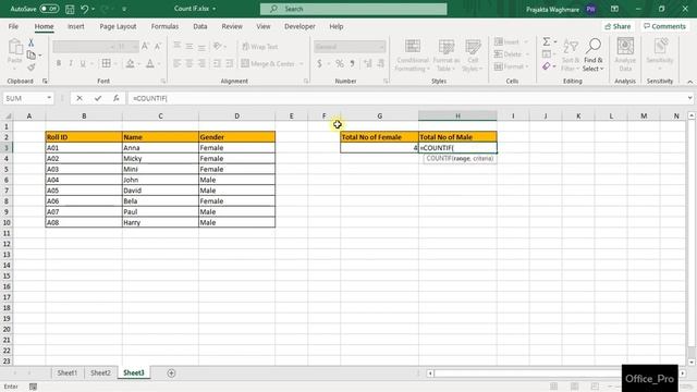 CountIf formula in Excel | Interview Crack | Multiple example condition| Tricks | Hindi | Office_Pr смотреть онлайн