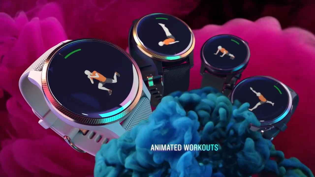 Garmin Venu — первые часы производителя с AMOLED-дисплеем смотреть онлайн