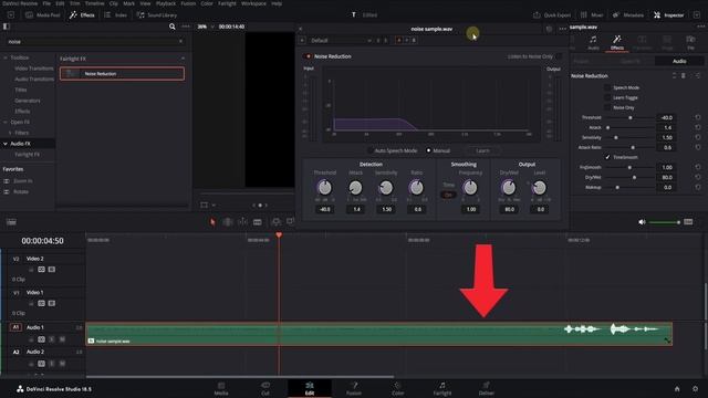 How to Remove Audio Noise in DaVinci Resolve - 2 Methods смотреть онлайн