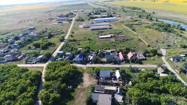 село Еланка с высоты ... (Саратовская область) смотреть онлайн