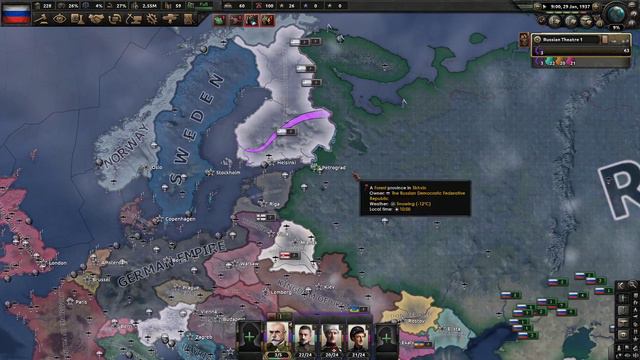 The Military Coup D'etat! | HOI4 Kaiserredux Russia Republic (Kornilov) #1 смотреть онлайн