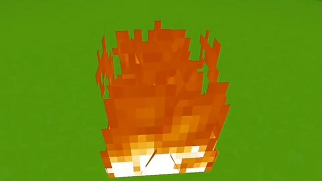 Minecraft Fire Green Screen Effects смотреть онлайн