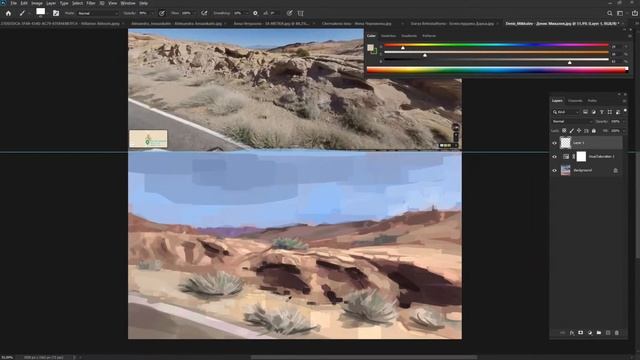 Разбор работ участников. Интенсив по виртуальному рисунку в 2-D смотреть онлайн