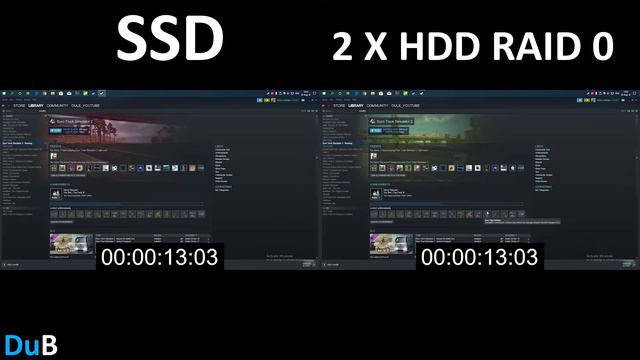 SSD VS 2X HDD RAID 0 смотреть онлайн