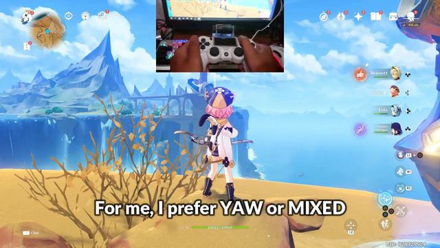 Genshin Impact 4.0 Gyroscope Aiming Type Differences | PC PS смотреть онлайн