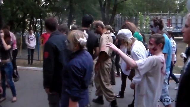 Zombies In Kherson. Зомби в Херсоне. Part 1. Супер-натурально получилось. Шоу от народа