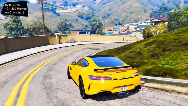 Mercedes-Benz AMG GT R 2017 - GTA V 2160p / ? 4K ENB / 60FPS ? _REVIEW смотреть онлайн