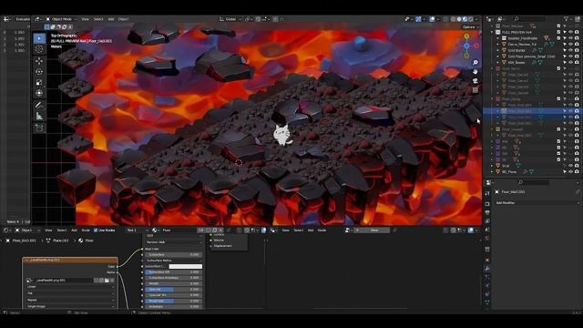 Blender preview Isometrics Tile Map Generate by Stable Diffusion. #stablediffusion #tilemap #b3d смотреть онлайн