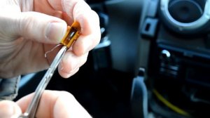 Замена ламп подсветки кнопок и управления печкой на Лада Ларгус