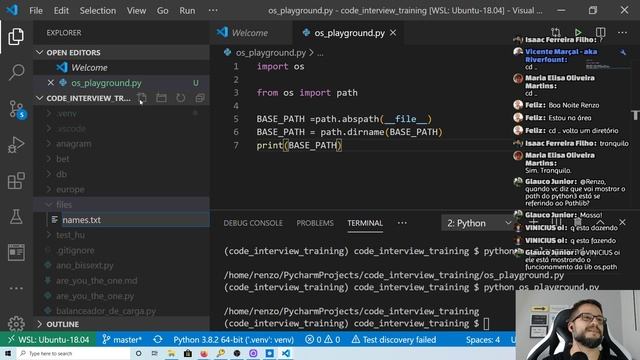 Manipulando arquivos com Python смотреть онлайн